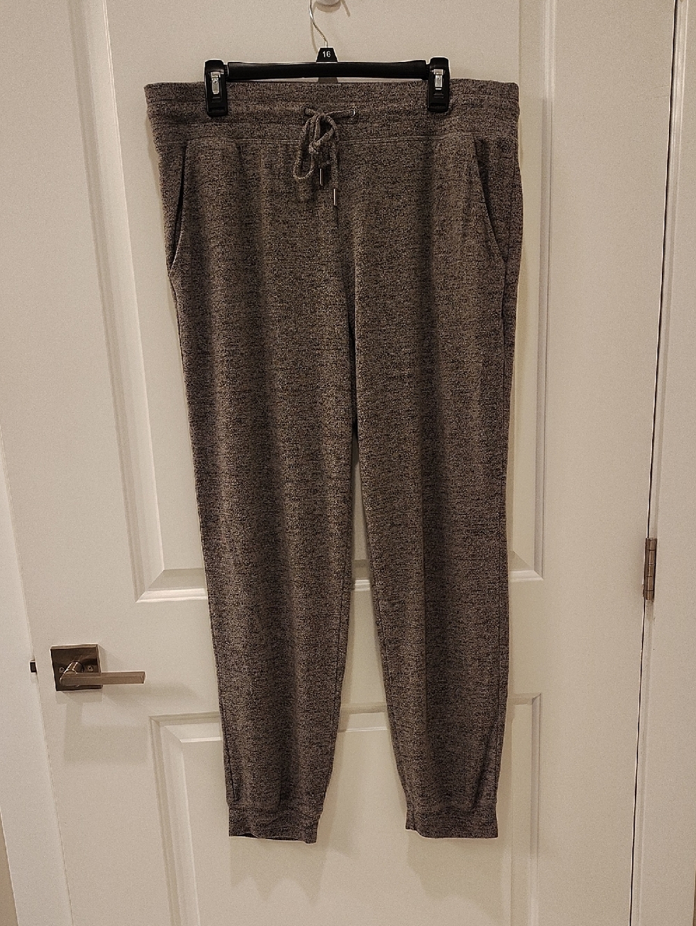 Ideology Gray Marled Drawstring Joggers XL